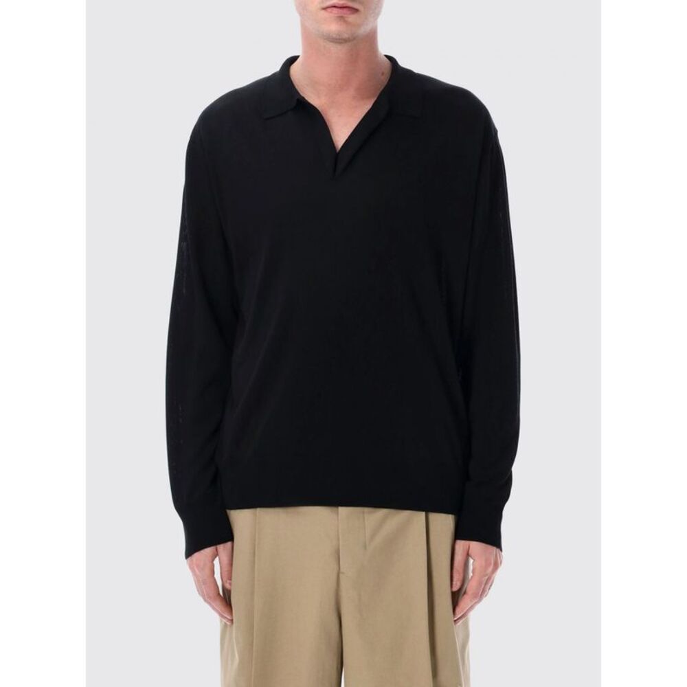 Roberto Collina Polo Shirt Men Black
